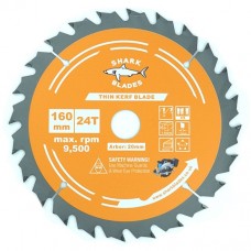 Thin Kerf TCT Circular Saw Blade 160mm 24 Teeth